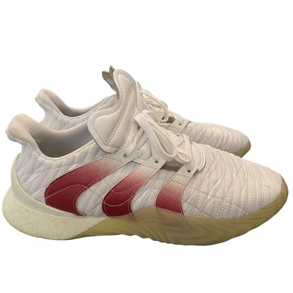 ADIDAS SOBAKOV 2.0 'WHITE SCARLET' EE5631 - sz 13 - White / red - MENS - Lace up - Picture 1 of 11